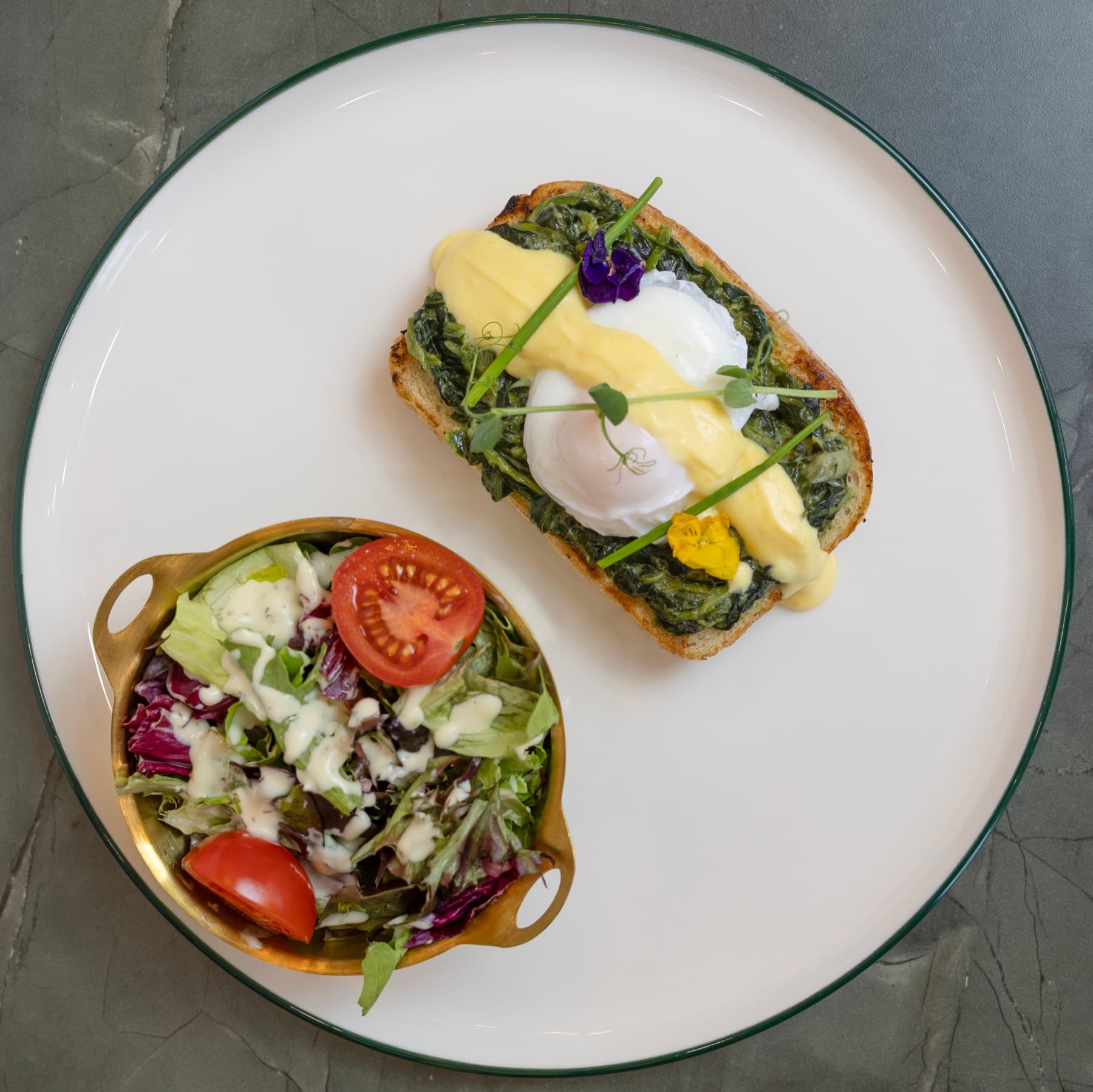Eta Bakery Eggs Florentine